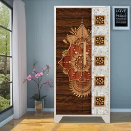 we kreate 213 cm 3D Embossed Royal Almirah wallpaper Self Adhesive Sticker-picture-13