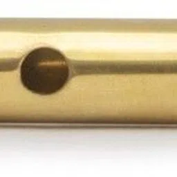 radhe flutes C Sharp Soprano Vertical Blow Brass Flute image 2