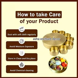 asha enchant decor Spice Set Brass image 2
