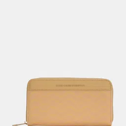 united colors of benetton Women Casual Yellow Artificial Leather Wallet image 3