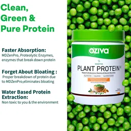 oziva Bioactive Plant Protein (25g Vegan Protein) for Endurance & Muscle Recovery Plant-Based Protein image 5