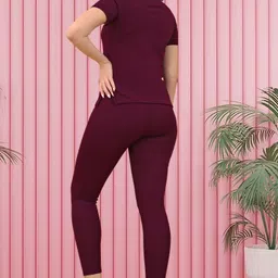 dtr fashion Solid Women Track Suit image 2