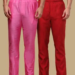 white heart Pack of 2 Men Pyjama-picture-16
