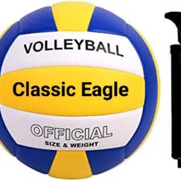classic eagle Volleyball 18 Size - 4 with Free Pump ( pack of 2 ) Volleyball - Size: 4-picture-19