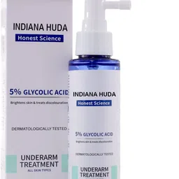 indiana huda Dremdoc 5% Glycolic Acid Underarm Spray 100ml | Clear Skin Boost Men & Women-picture-21