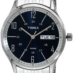 timex Blue-Dial Analog Watch - For Men TW0TG6501 image 2