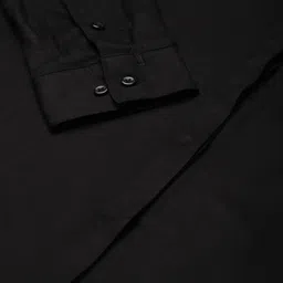 hancock Women Regular Fit Solid Spread Collar Formal Shirt image 3