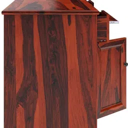 mamata wood decor Computer table, study table, table sheesham wood (Pre-assembled -Free Standing) Solid Wood Computer Desk image 3