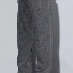 comfits Men Loose Fit Mid Rise Grey Jeans image 2