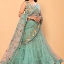 mystery box Embroidered Stitched Lehenga Choli-picture-26