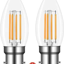 hybrix 4 W Glare Reduction Candle B22 Decorative Bulb-picture-31