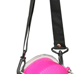 akshar tabla mart DAI PLASTIC NAGARA TASA FOR KIDS PINK Nut & Bolts Dholak image 3