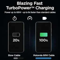 MUST MOB Type C 3.1 A 1 m For Moto Series Type C To Type C Fast Charge and Sync Data Cable For Motorola Mobile image 4