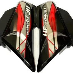 ecraftmart Hero CD110 Deluxe Side Panel,For HF 100 Deluxe 2019 Model Type 2 Bike Crash Guard-picture-20