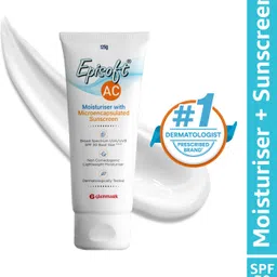 episoft Sunscreen - SPF 30 PA++++ AC Lightweight Moisturiser with Sunscreen for All Skin Types, Fragrance Free image 2