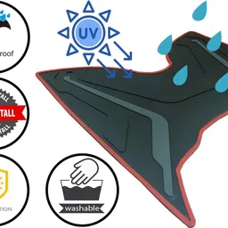 airsky XOOM Scooty Mat BS6 Scooty Foot/Floor Mat colour Hero Two Wheeler Mat image 4