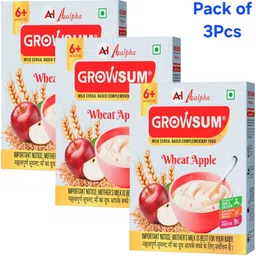 growsum Growsumm Wheat apple Cereal image 1