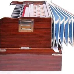 sg musical Folding Harmonium SGM04 3 1/2 Octave Hand Pumped Harmonium image 3