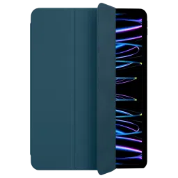 Apple Smart Folio Case for Apple iPad Pro (4th, 3rd, 2nd & 1st Gen) 11 Inch (Magnetic Attachments, Marine Blue) image 2