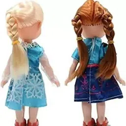 kmc kidoz Set of 2 Snow Sisters Cute Doll for Your Liitle ONE for kids image 2