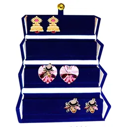 atorakushon Blue Set of 6 Reusable Jewellery Organiser Organisers image 5