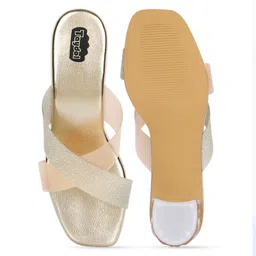 taydol women fancy block transparent heel footwear sandal (79) image 4