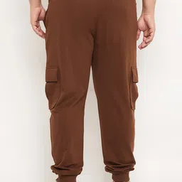 Club York Men Plus Size Regular Fit Mid-Rise Cotton Joggers image 4