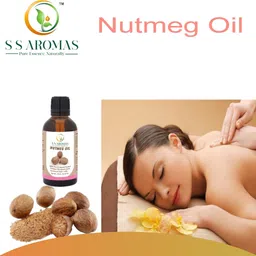 s s aromas Natural Nutmeg Oil/Steem Distilled/Skin and Hair Care/Pain Relief image 4