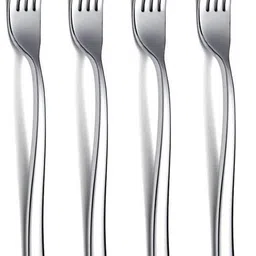 krusan Stainless Steel Dinner Forks Table Forks Set Long Handle Forks for Buffet Forks Stainless Steel Serving Fork Set-picture-11