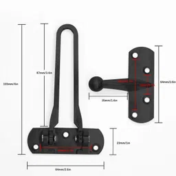 pranshiv Stainless Steel Chrome Door knobs image 3