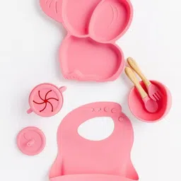 nestlooms 8 pcs Silicone Feeding Sets - silicon-picture-20