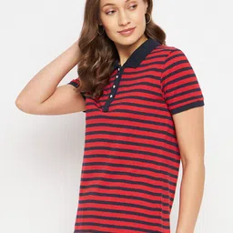 Austin wood Multicoloured Striped Top image 4