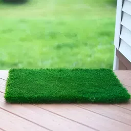Supreme Home Collective Green Artificial Grass Anti-Skid Doormat image 5