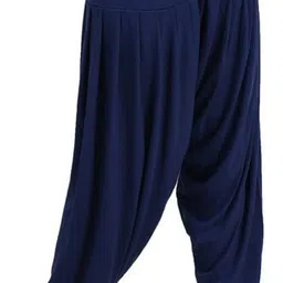 casual365 Viscose Rayon Solid Patiala image 3