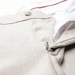 raymond Men Slim Fit Grey Polyester Trousers image 4