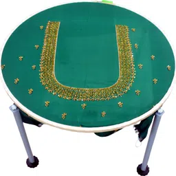 prabhasdesigns Sturdy 18 inch aari stand with 20 zari thread and 3 aari needles Embroidery Frame image 3