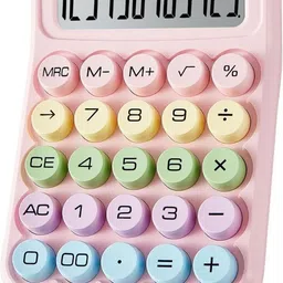 rujave Mini Calculator Digit Basic Calculator Candy, Mechanical Calculator Cute Basic Calculator-picture-11