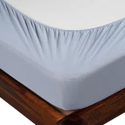 duroflex Duro Safe (78x48) Cotton Queen Size Mattress Protector in White Colour image 4