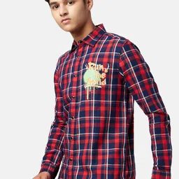 Coolsters by Pantaloons Boys Tartan Checks Cotton Casual Shirt image 4