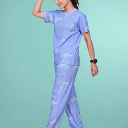 sakarmaa Printed Women Track Suit image 4
