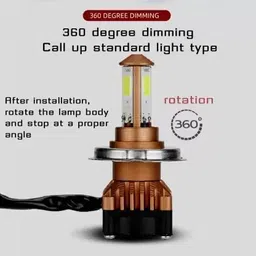 wroxter LED Headlight for Hero, Bajaj, TVS, Honda, Yamaha Universal For Bike image 2