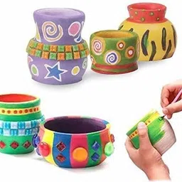 sno Electric Battery Operated Pottery Wheel Set Clay Pot Making Machine Game POT_56 image 3