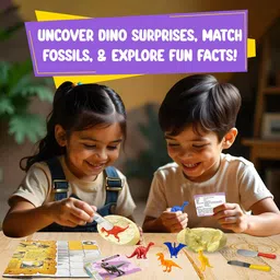 sneki Dinosaur Fossil Egg Digging Toys Science Kit Birthday Gift for Kids Boys Girls image 3