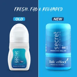 secret temptation Active Lifestyle and Talc Effect Deodorant Roll-on - For Women image 2