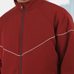 CHKOKKO Solid Men Wind Cheater image 5