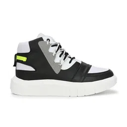 Hundo P Men Colourblocked Round Toe Sneakers image 3