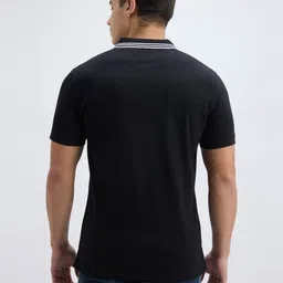 Pepe Jeans Men Solid Polo Collar Cotton T-shirt image 4