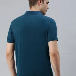 Kryptic Conversational Printed Polo Collar Pure Cotton T-Shirt image 4