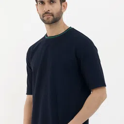 RARE RABBIT Men Adiso Oversized s Cotton T-Shirt image 4
