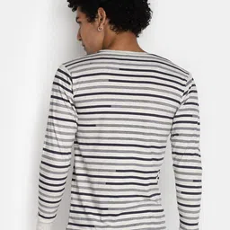 V-Mart Striped Cotton Casual T-Shirt image 5